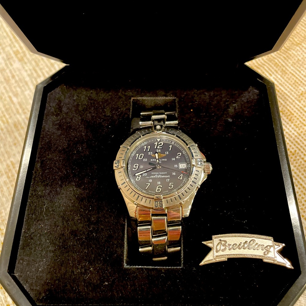 Breitling Watch. Part of my fathers collection.